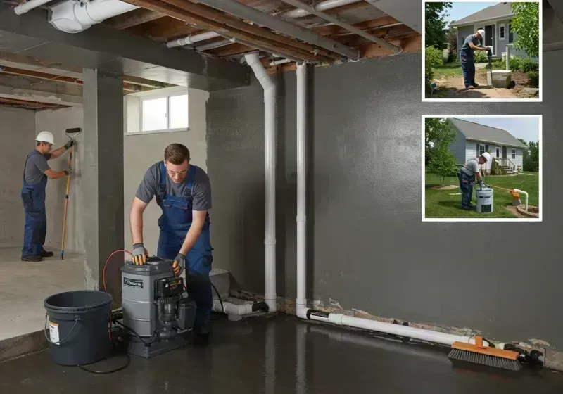 Basement Waterproofing and Flood Prevention process in Pike County, KY